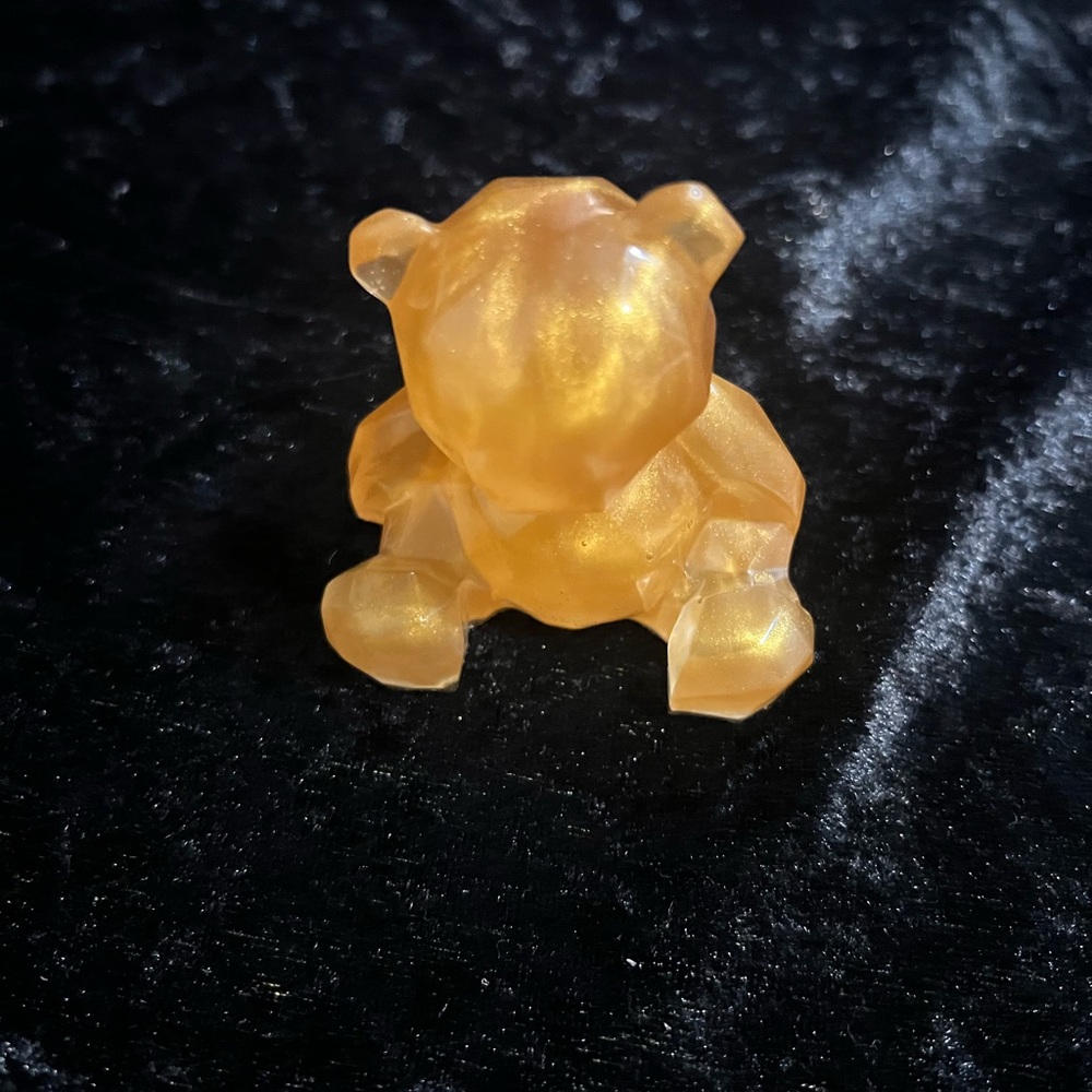 BURNING SAND - Custom Handmade Bear Figurine